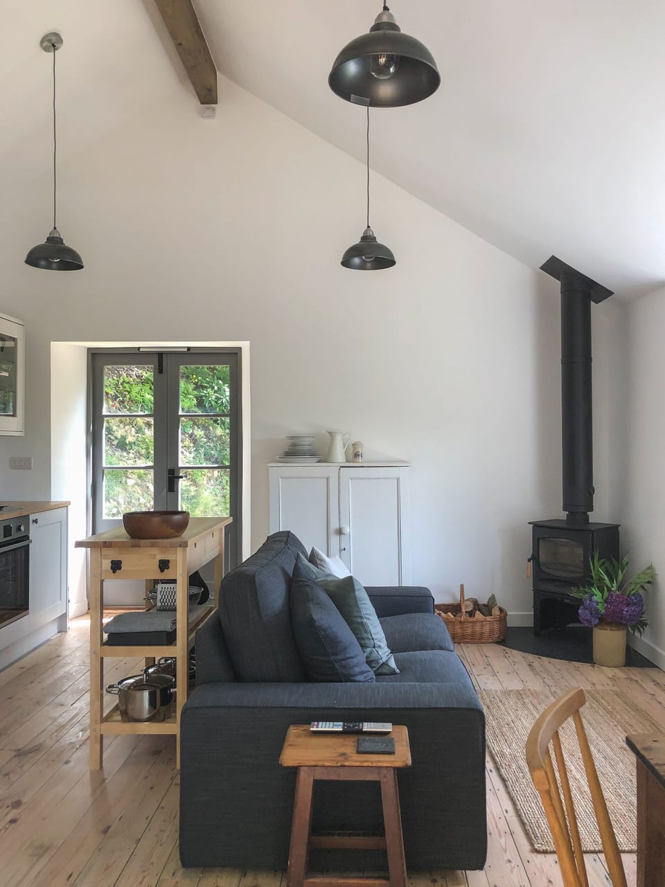 The living area