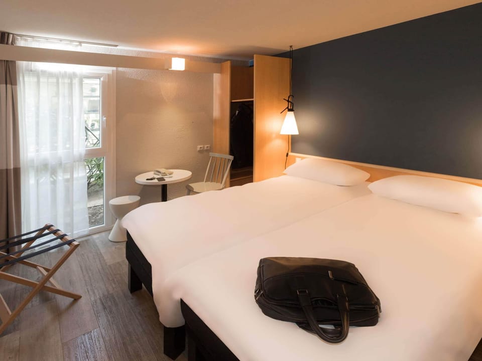 Room, 2 Double Beds, Connecting Rooms | Premium bedding, pillowtop beds, desk, laptop workspace