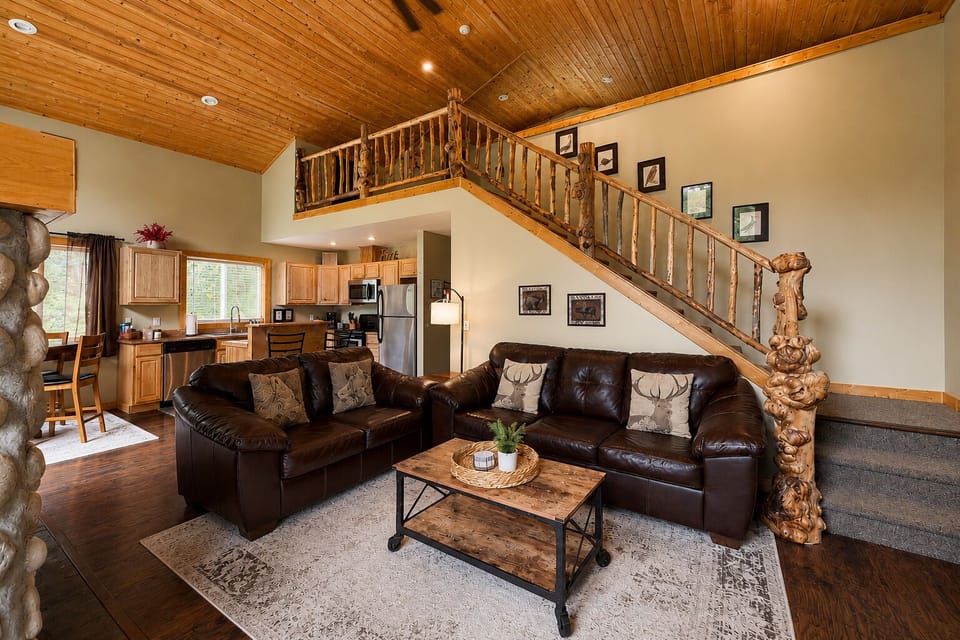 Cabin, 1 Bedroom | Living area | Streaming services