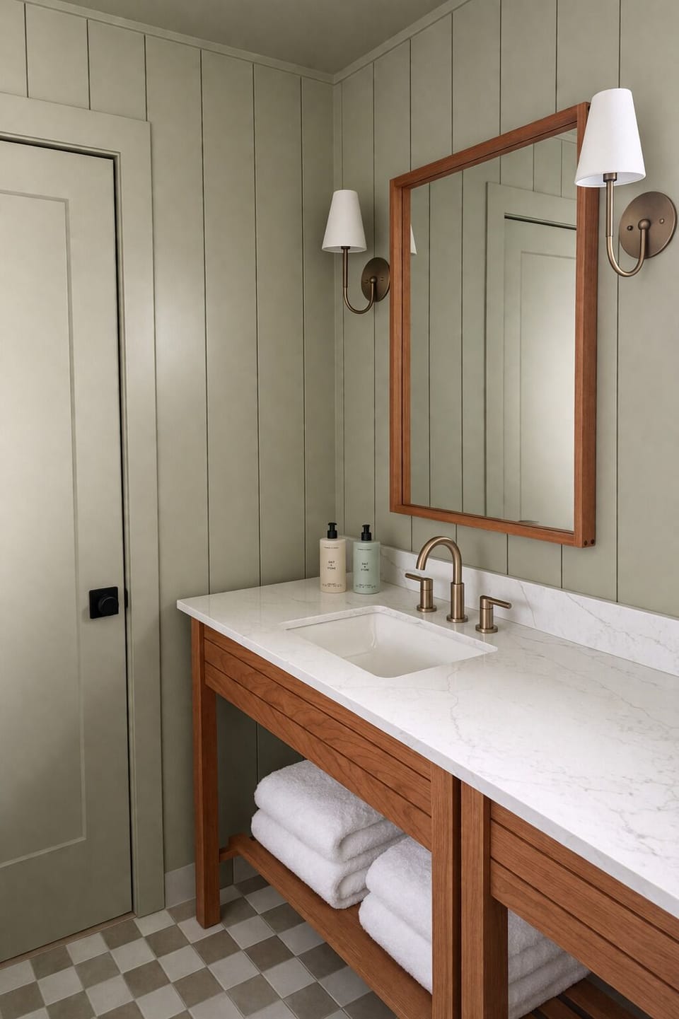Signature River View Double Queen | Bathroom | Shower, free toiletries, hair dryer, towels