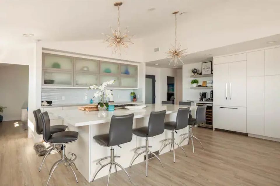 Kitchen Island with seating for 8