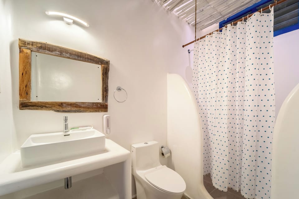 Luxury Studio Suite | Bathroom amenities | Shower, hair dryer, slippers, soap