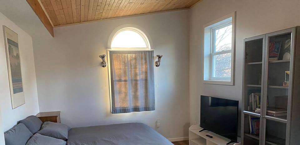 Rest easy on a luxurious king bed, designed for ultimate comfort.