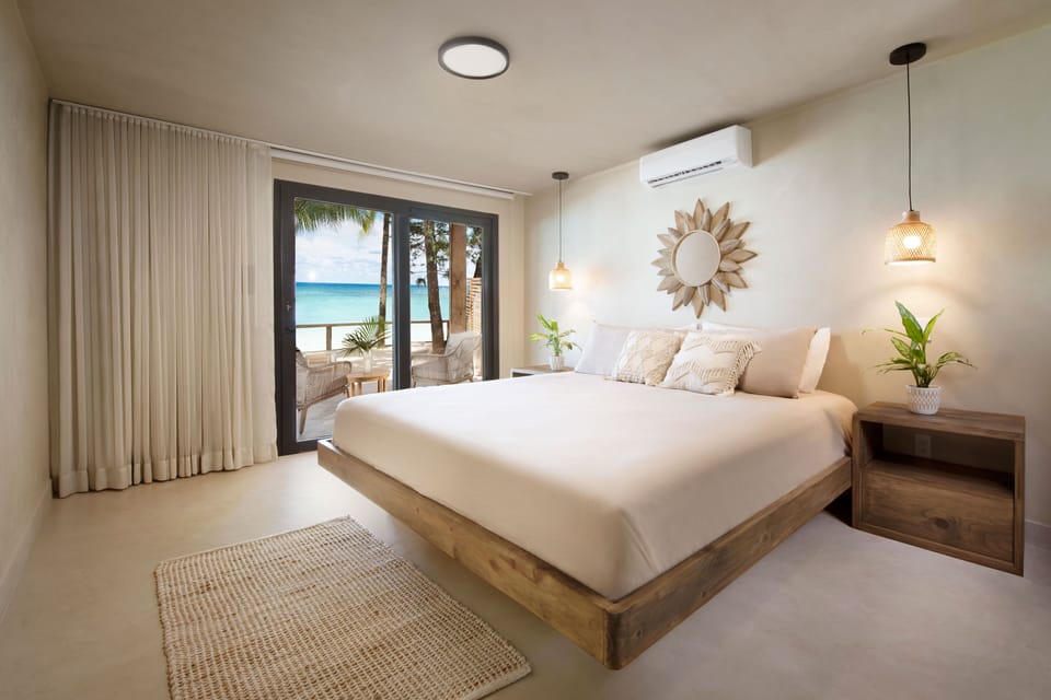 Room, 1 King Bed, Terrace, Beachfront | Beach/ocean view