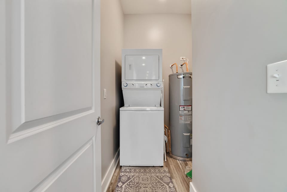 Laundry on the main floor