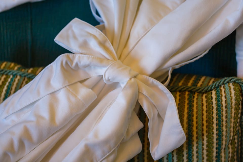 Julia Scarborough - Grand Superior King | Bathroom | Designer toiletries, hair dryer, bathrobes, towels
