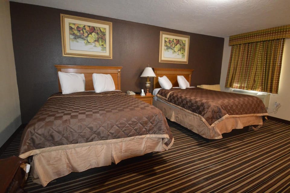 Blackout drapes, WiFi (free), bed sheets