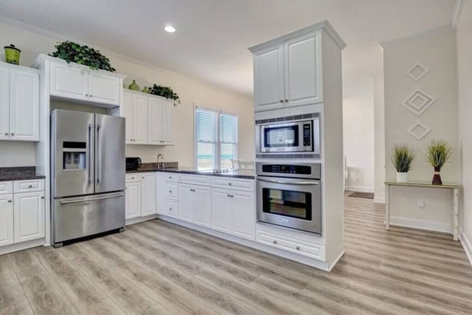 Large open kitchen with all the kitchen basics provided, if needed! 