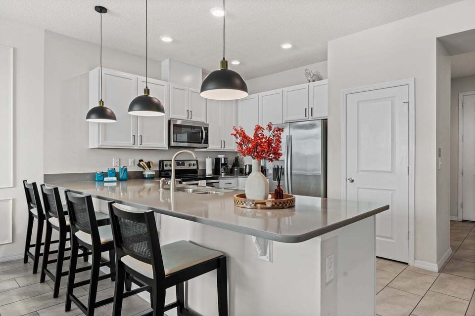 Enjoy cooking and sharing delicious meals in our fully equipped kitchen.