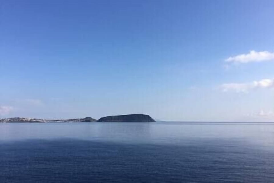 Isola d'Ischia -foto panoramica dalla nave