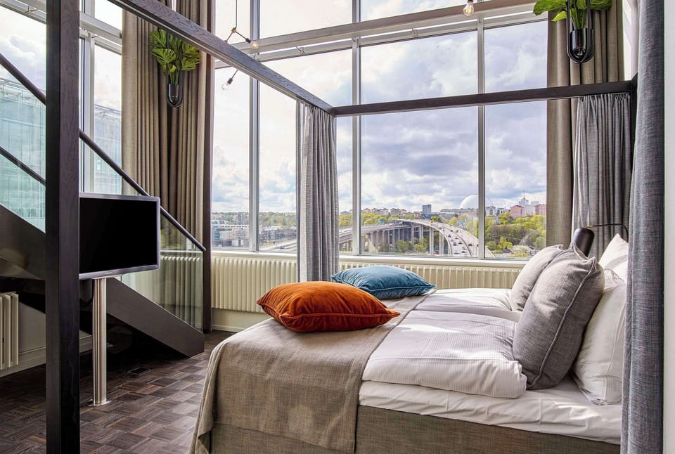 Suite, 1 Double Bed (spa fee not included) | Minibar, desk, laptop workspace, iron/ironing board