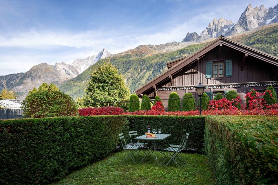 Garden at Miremont apartment