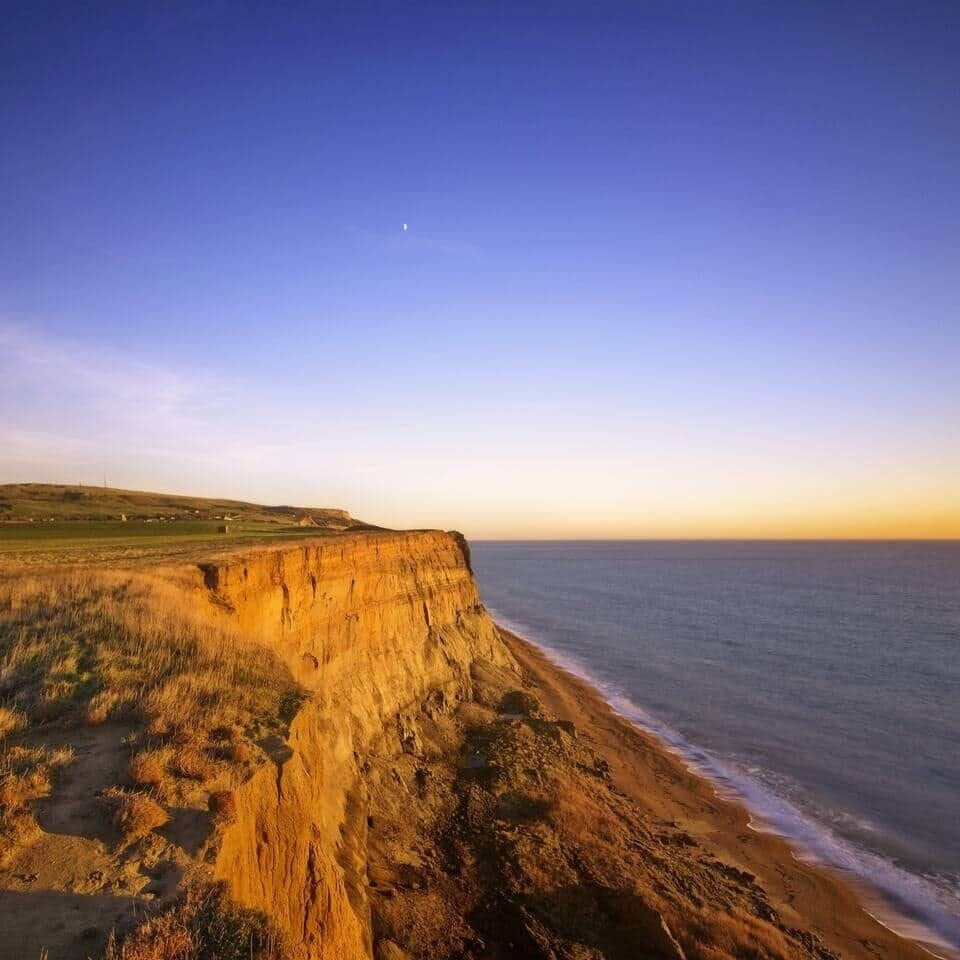 Chale coast, a short walk from the cottage is the coast path which runs all the way along the Isle of Wight coastline
