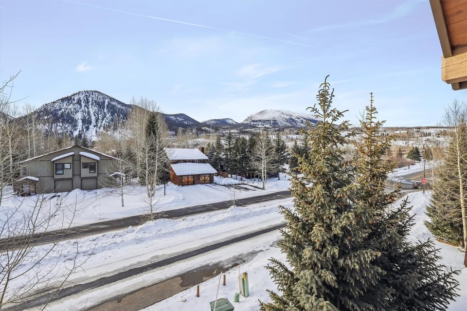 Balcony - Moose Xing - Frisco Vacation Rental