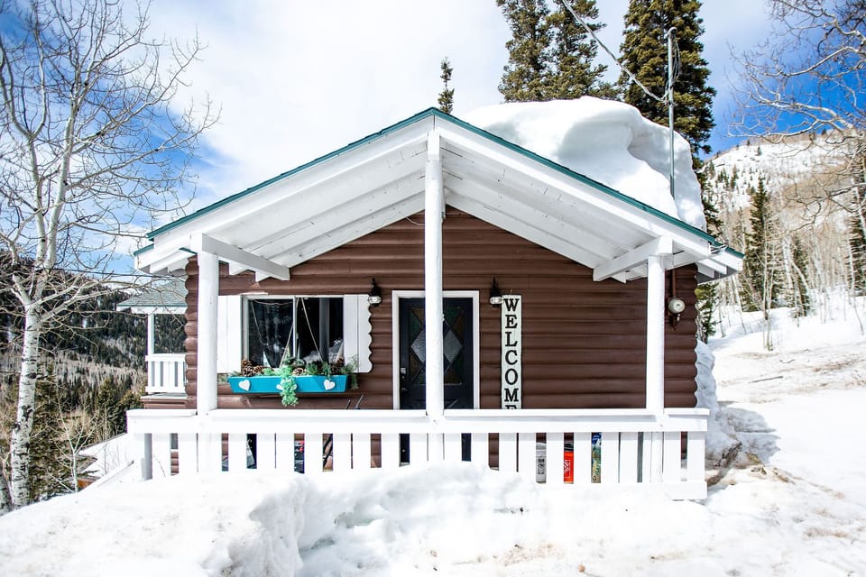 Front of House in Winter