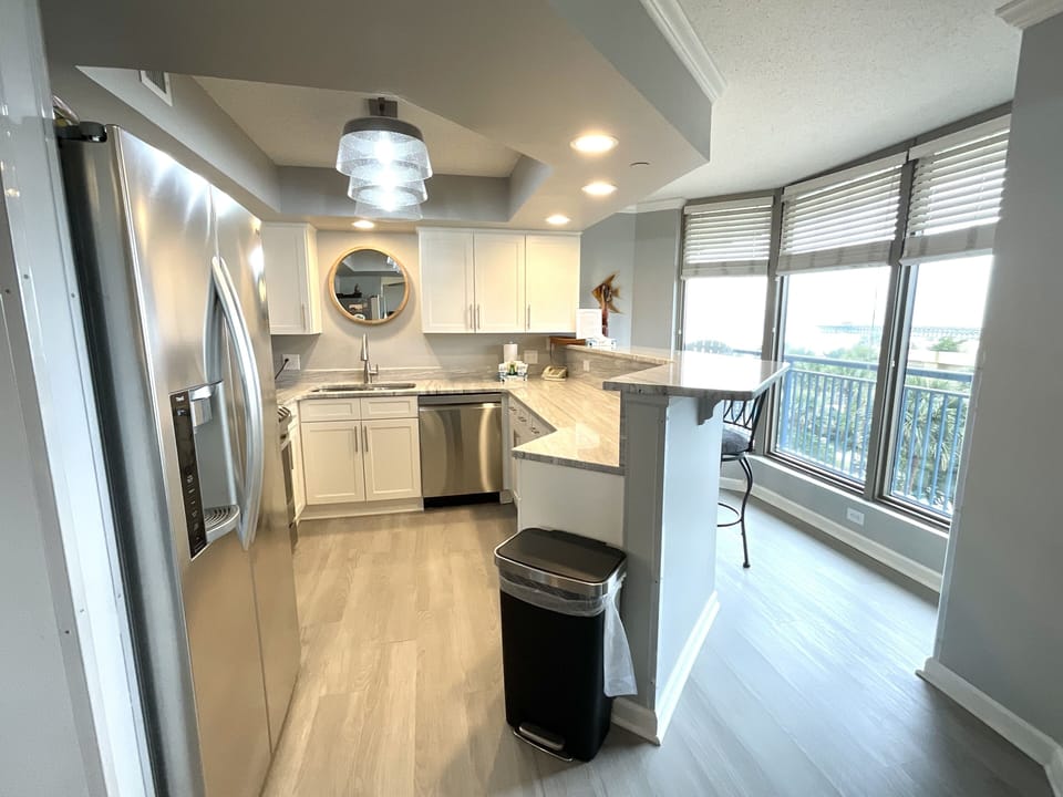 Condo, 2 Bedrooms | Private kitchen | Coffee/tea maker, fridge, oven, toaster