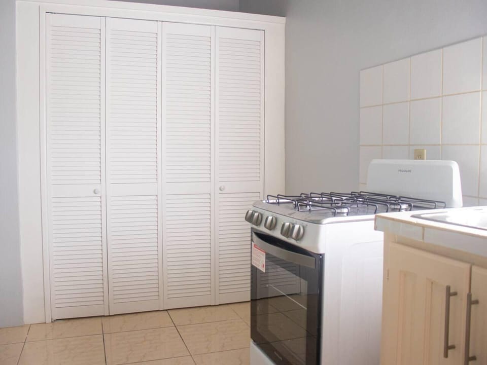Apartment | Private kitchen | Fridge, microwave, oven, electric kettle
