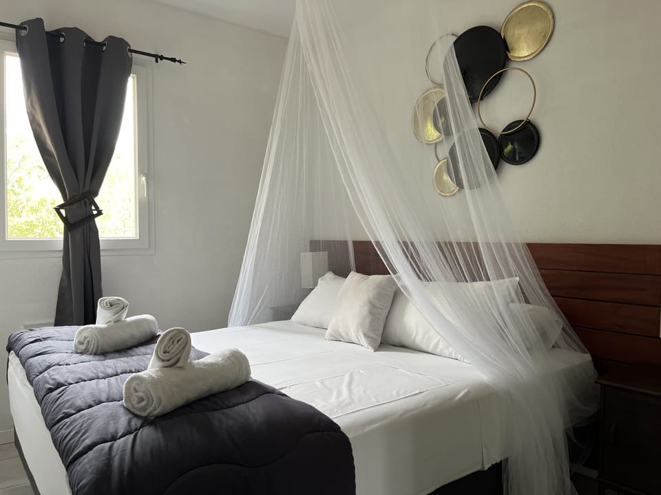 Soundproofing, iron/ironing board, cribs/infant beds, bed sheets