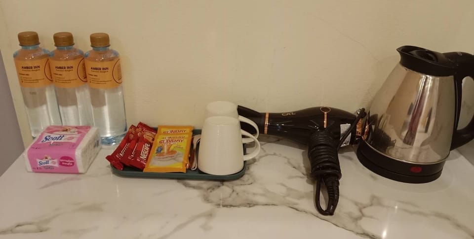 Double Room no window | Hypo-allergenic bedding, free minibar, desk, soundproofing
