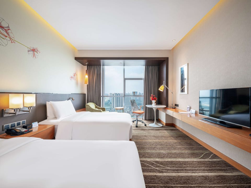 Twin Room, 2 Twin Beds | Premium bedding, in-room safe, blackout drapes, soundproofing