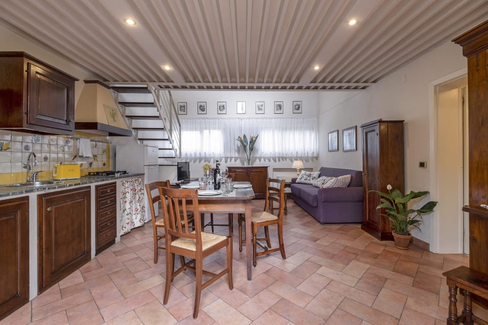 Apartment, 1 Bedroom | Living area | 40-cm LCD TV with digital channels, TV