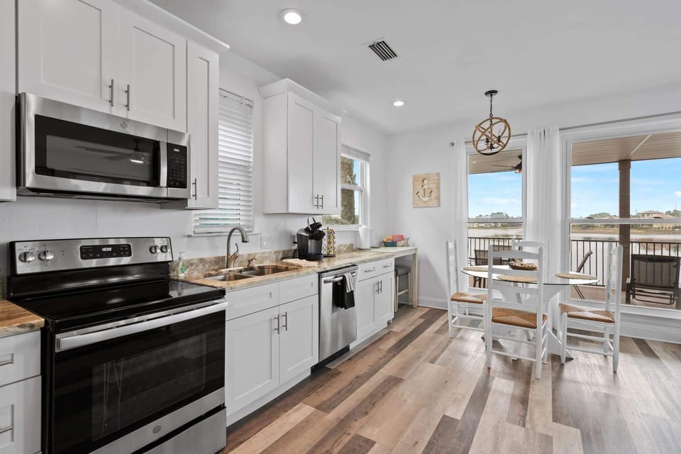 Updated open concept Kitchen
