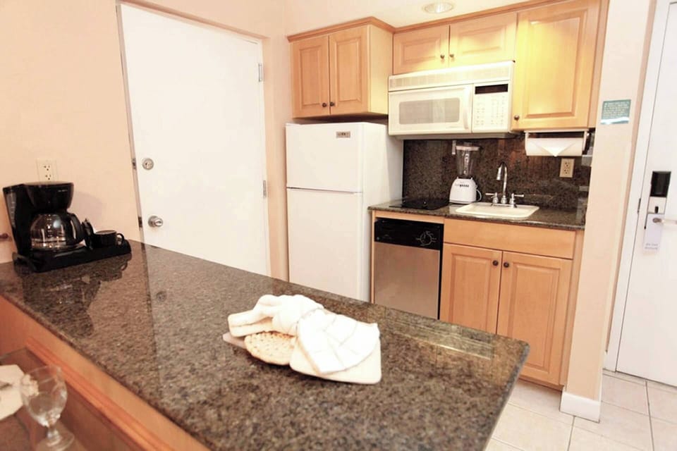 Partial kitchen