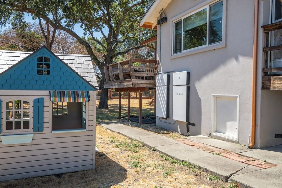 Little ones will revel in pure joy at our backyard playhouse!