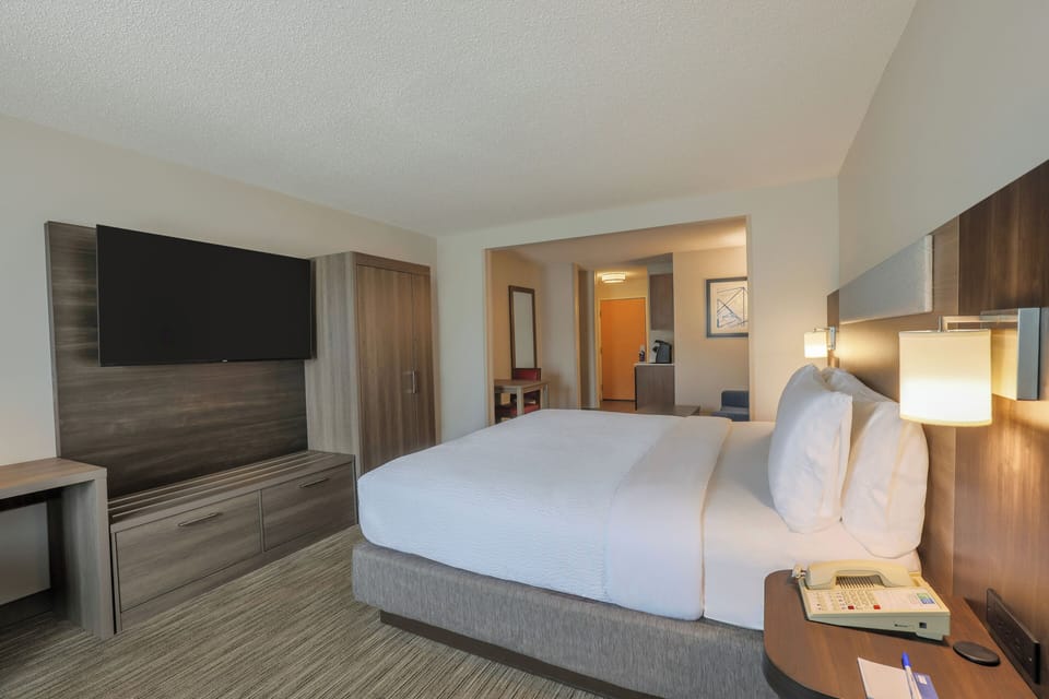 Suite, 1 King Bed with Sofa bed | Premium bedding, down comforters, memory foam beds