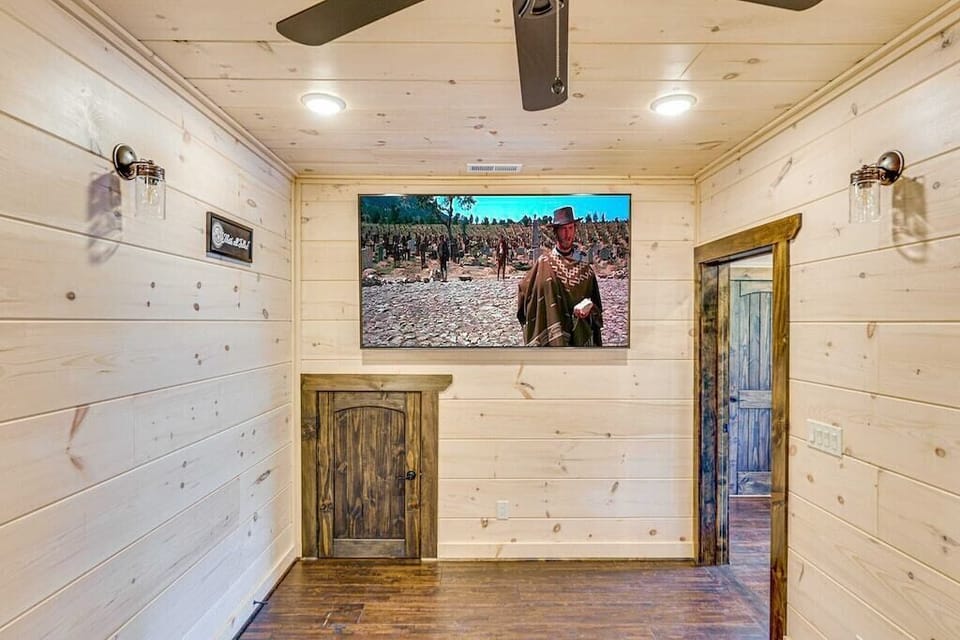 Misty Mountain Stop's theater room