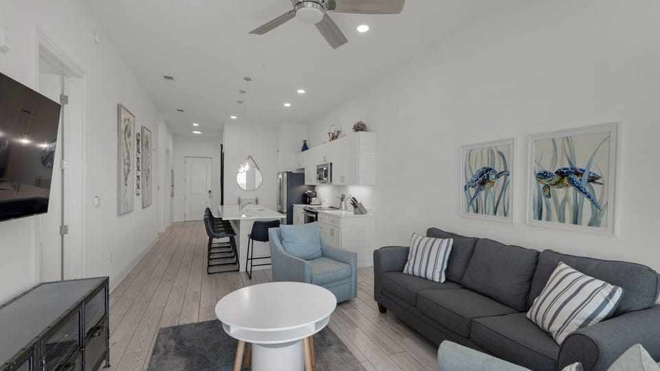 Gulf Place Residences 302  Living Area
