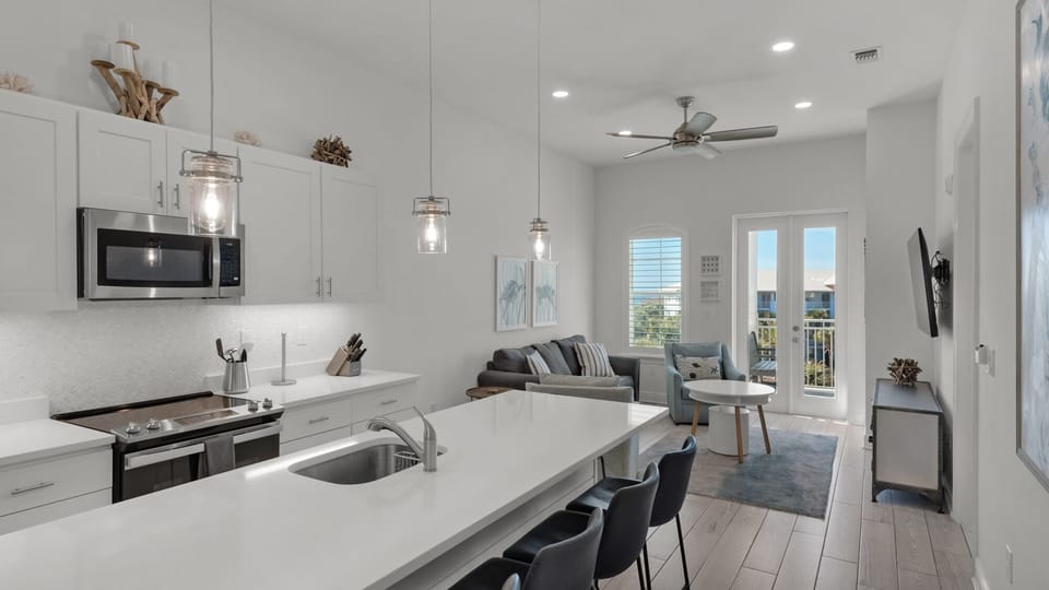 Gulf Place Residences 302 Kitchen