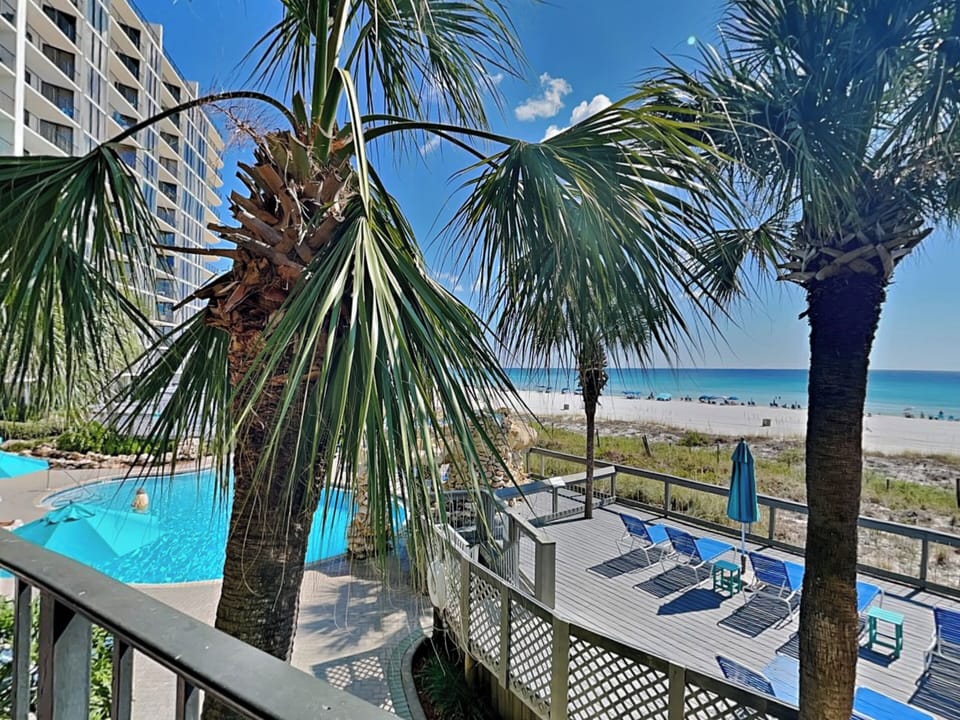 Gulf Front Balcony View