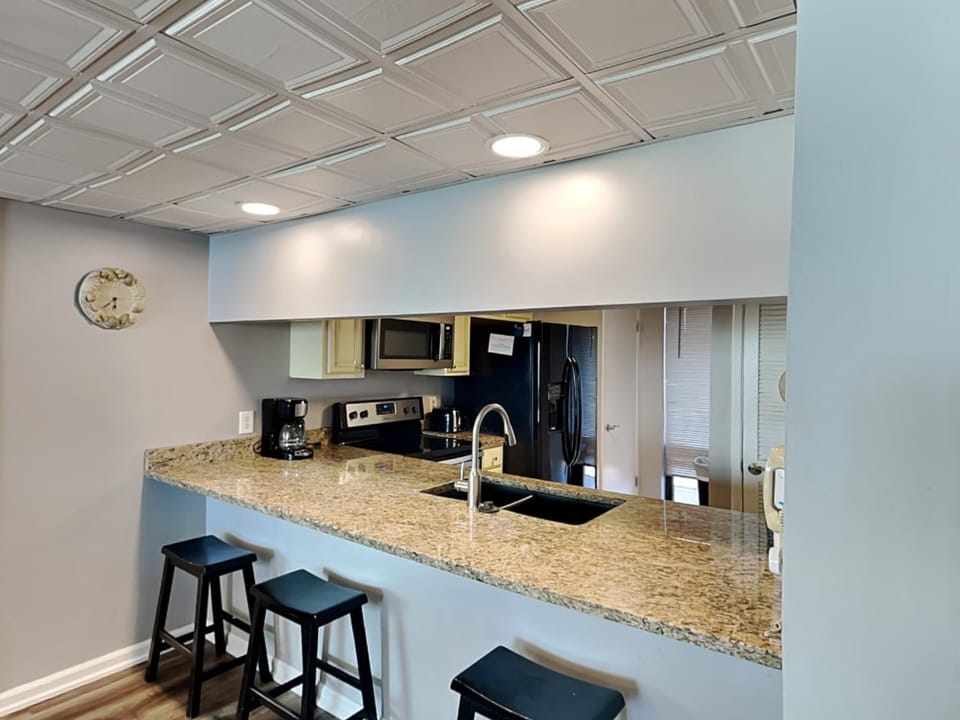 Kitchen - Breakfast Bar Seats Three