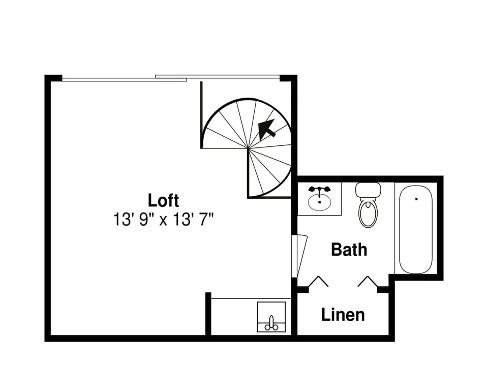 Floor Plan - Upper Floor