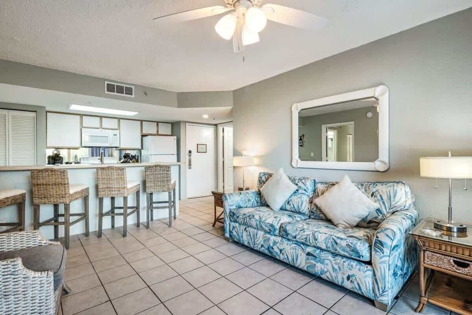 Living Area - Queen Sleeper Sofa