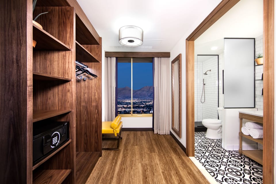In-room safe, blackout drapes, iron/ironing board, WiFi (free)