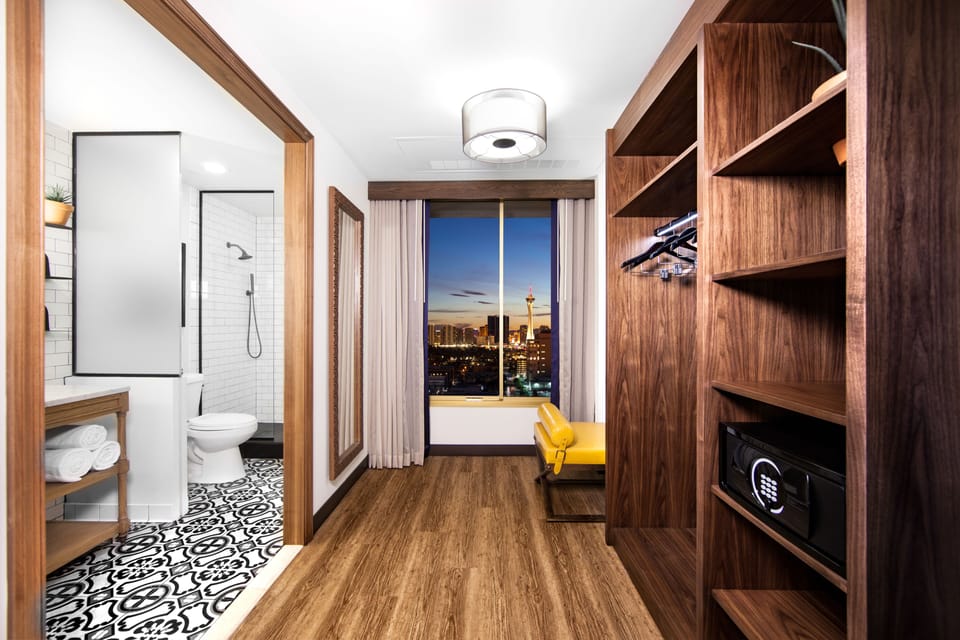 In-room safe, blackout drapes, iron/ironing board, WiFi (free)