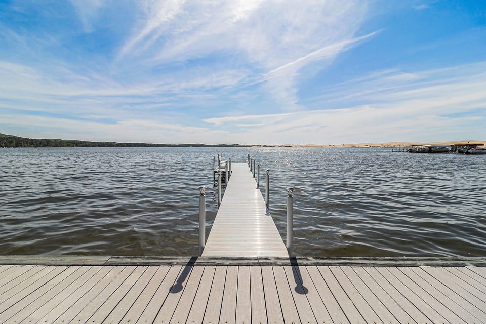 Our Private Dock allows you to tie up your Jet Ski or Boat during your stay!