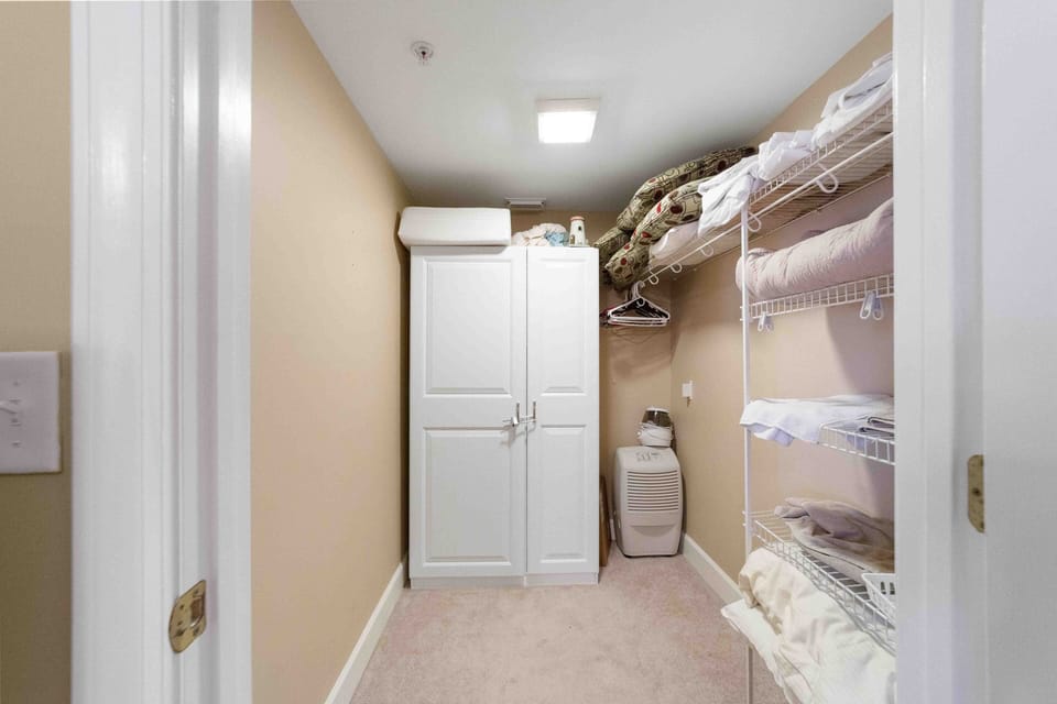 The Closet in the Second Bedroom