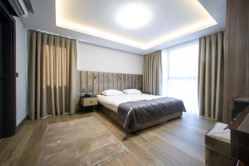 Standard Double Room | Minibar, blackout drapes, iron/ironing board (on request), WiFi (free)