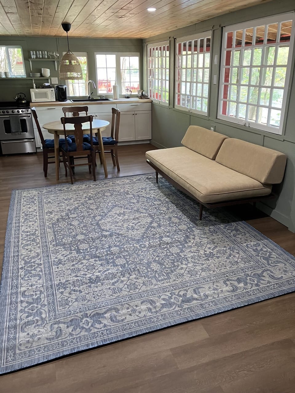 Front room towards kitchen