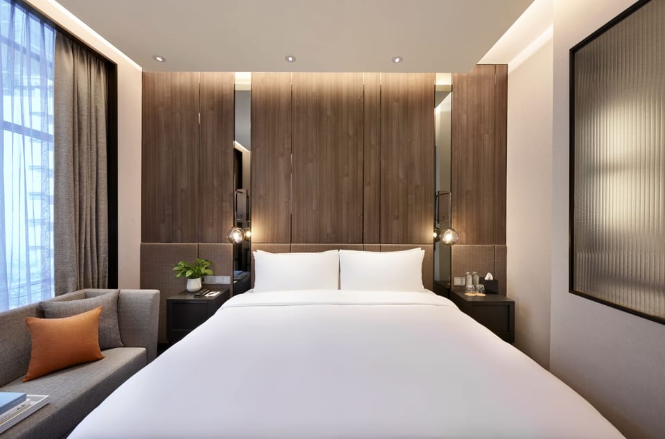 In-room safe, desk, laptop workspace, blackout drapes