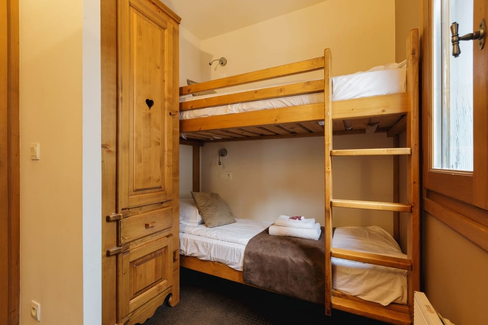 Comfortable bunk beds