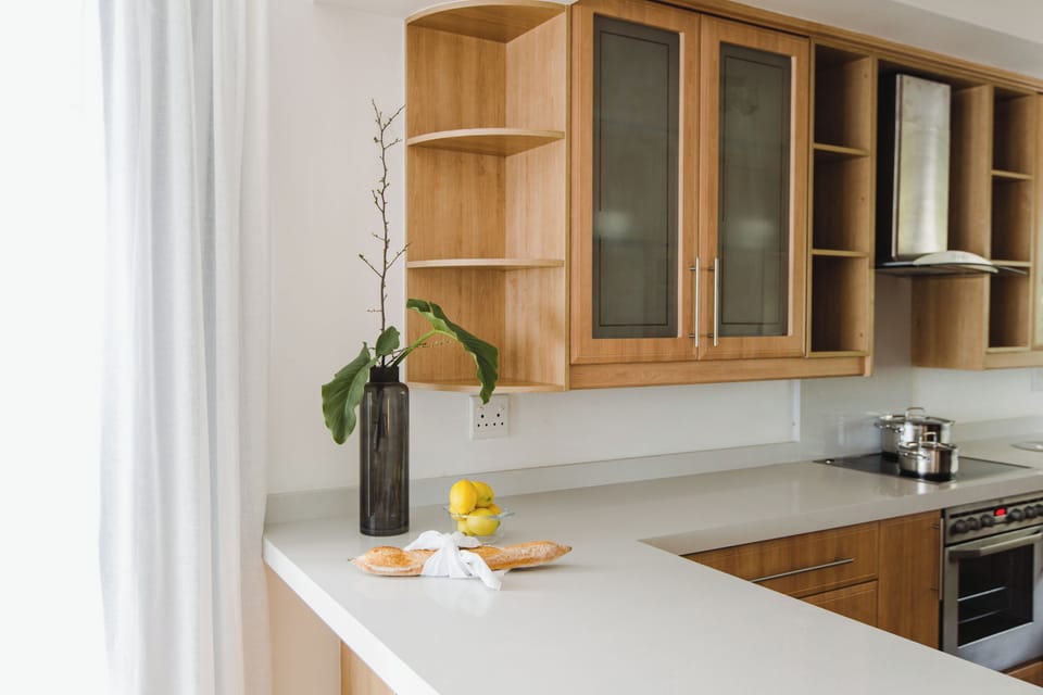 Superior Apartment, 3 Bedrooms, Non Smoking | Private kitchen | Full-size fridge, microwave, oven, stovetop