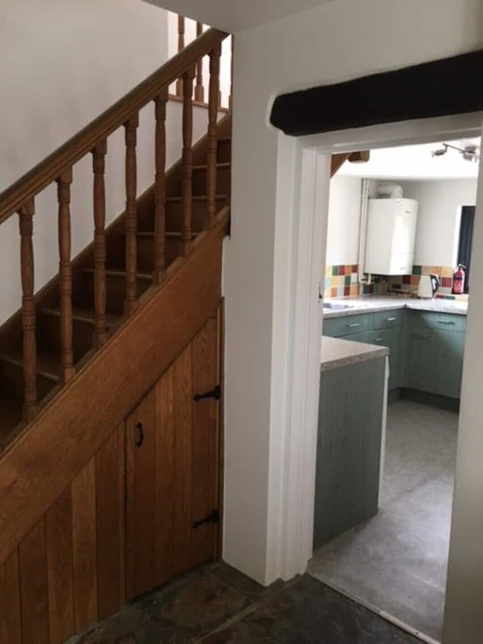 Hall going into kitchen