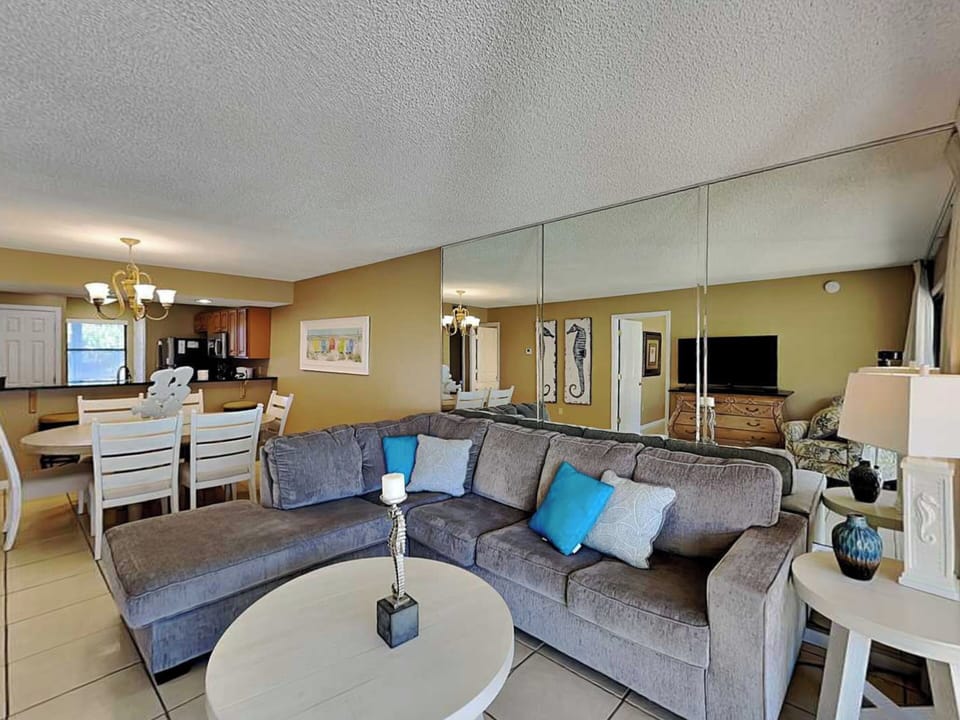 Living Area - Queen Sleeper Sofa