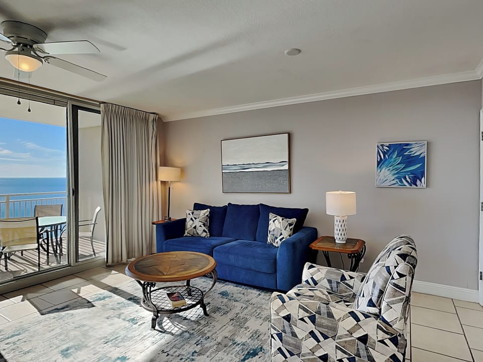 Living Area with Sofa Sleeper
