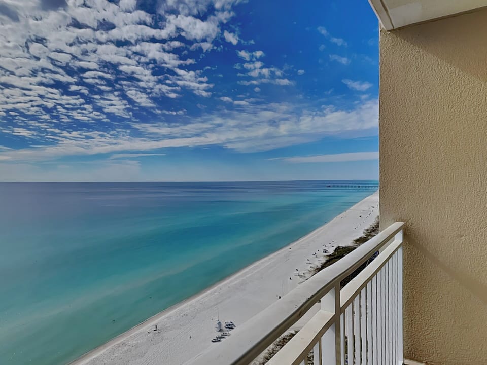 Gulf Front Balcony View