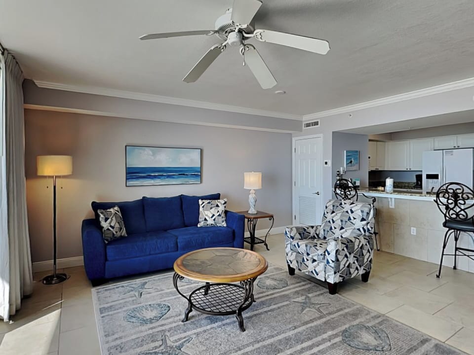 Living Area with Sleeper Sofa